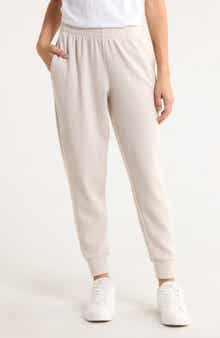 APANA Eden Ottoman Ribbed Joggers