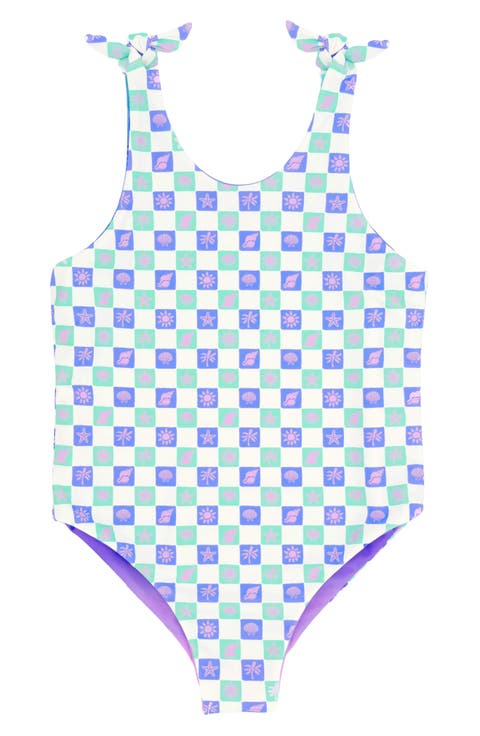 Kids' Skye Reversible UPF 50+ One-Piece Swimsuit (Little Kid & Big Kid)