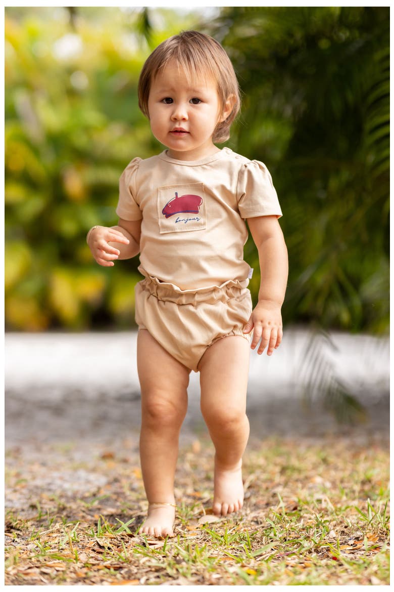 French Set for Girl, Alternate, color, Red