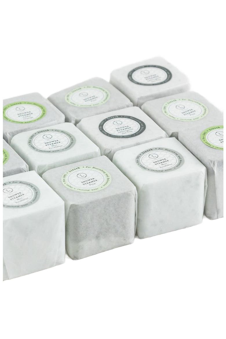 Earthy Shower Steamer Gift Set, 5 Refreshing Shower Steamers for Men & Women, Alternate, color, White with pastel labels