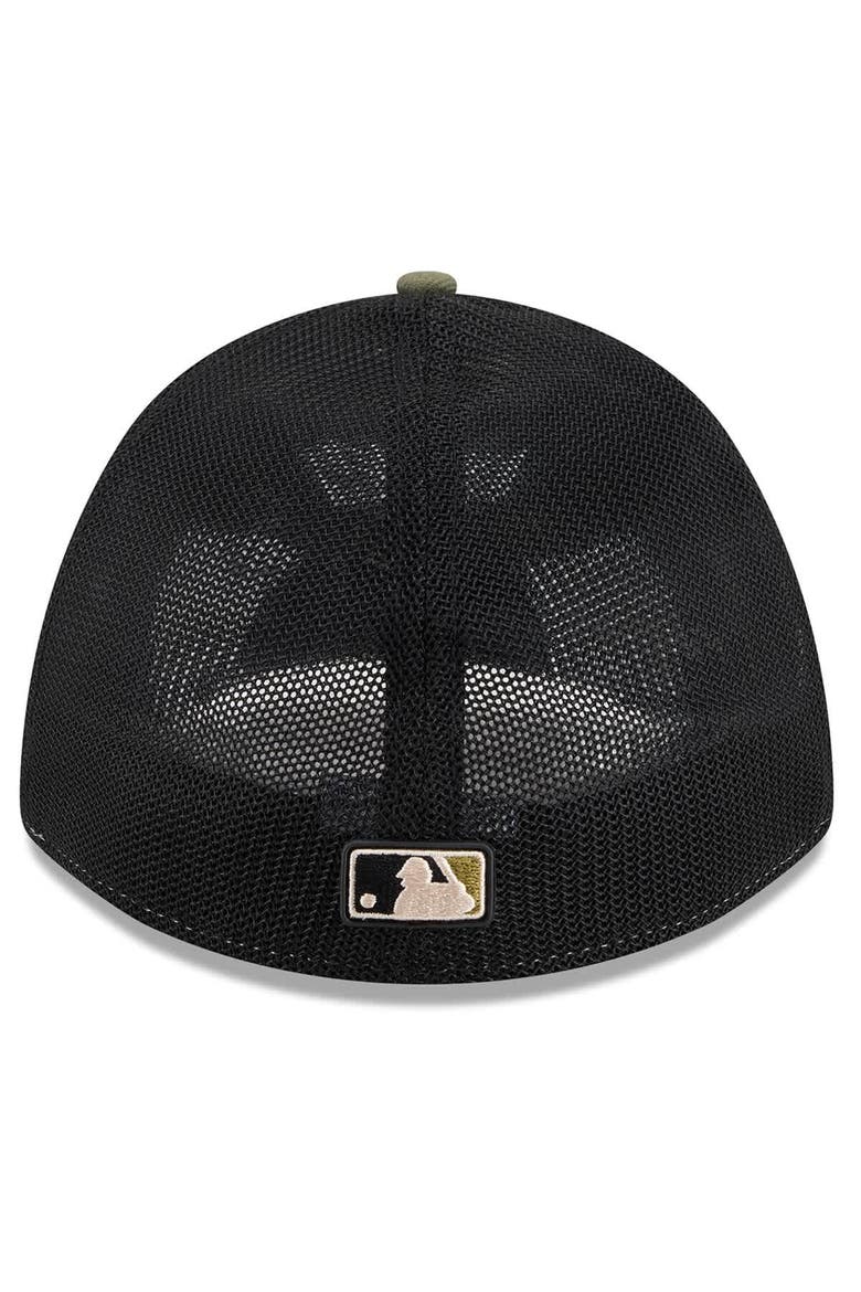 Men's New Era  Olive Kansas City Royals 2026 Armed Forces Day 39THIRTY M-Crown Flex Hat, Alternate, color, Olive