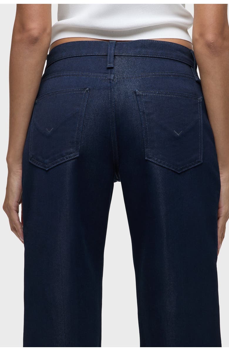 Hudson Jeans Rosie Wide Cuff, Alternate, color, Indigo Metallic