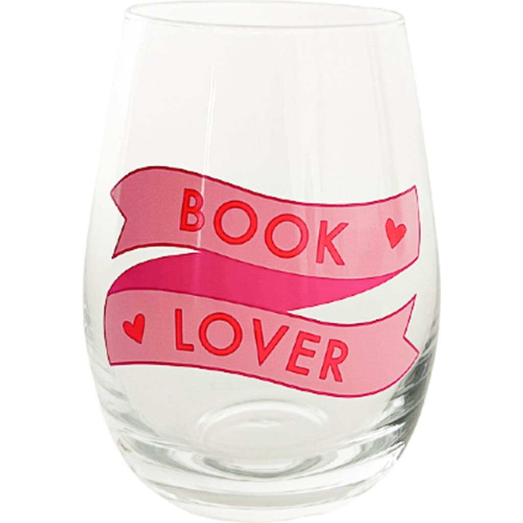 Jollity & Co Book Club Wine Glass In Book Lover