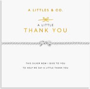 A Littles & Co A Little 'Thank You' Bracelet