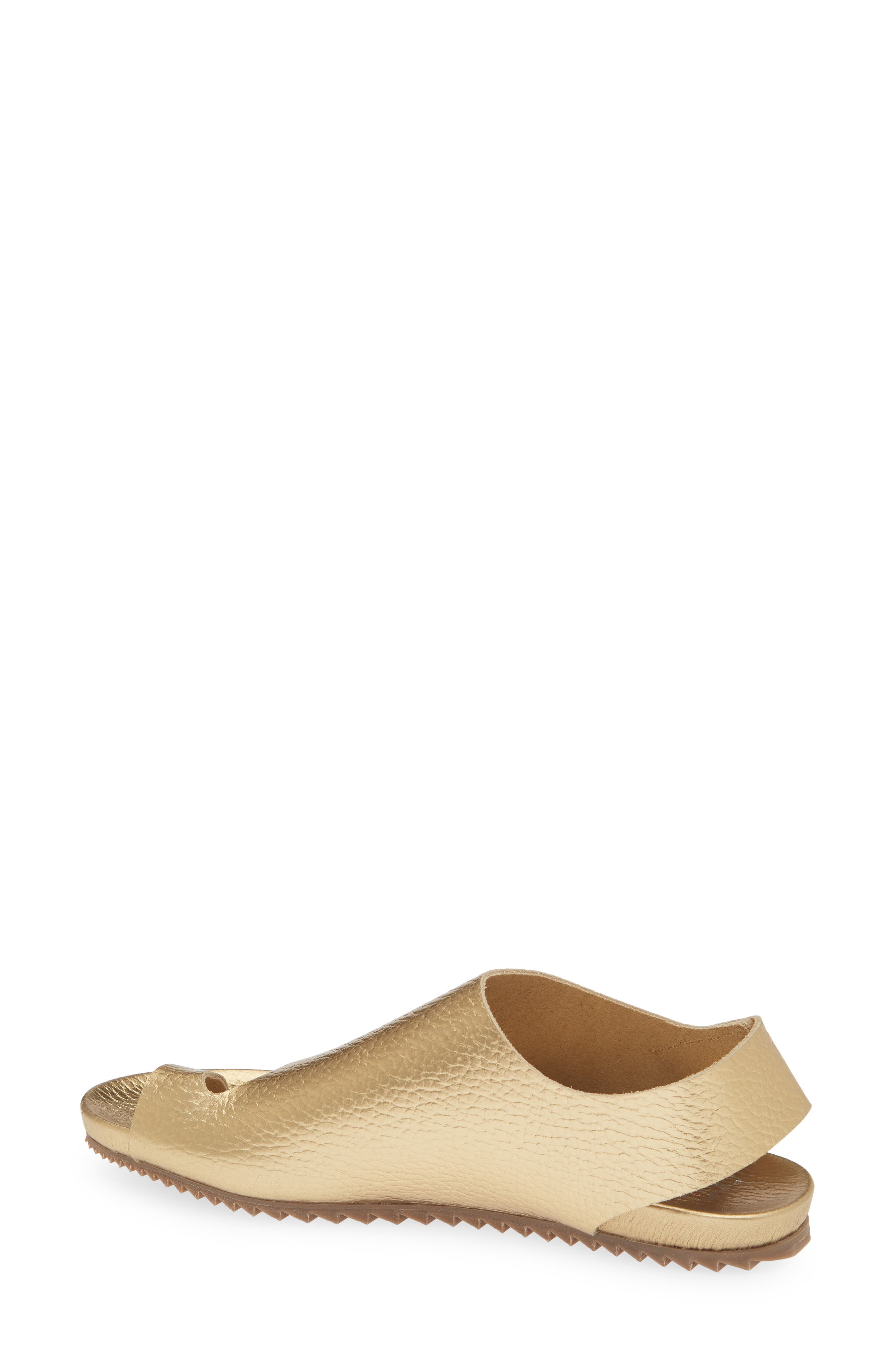 Pedro Garcia Valisa Slingback Sandal, Alternate, color, Gold Cervo