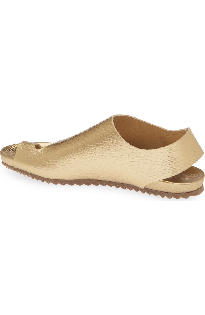Pedro Garcia Valisa Slingback Sandal, Alternate, color, Gold Cervo