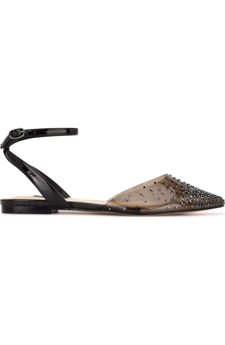 Nine West Briya Ankle Strap Flat, Alternate, color,