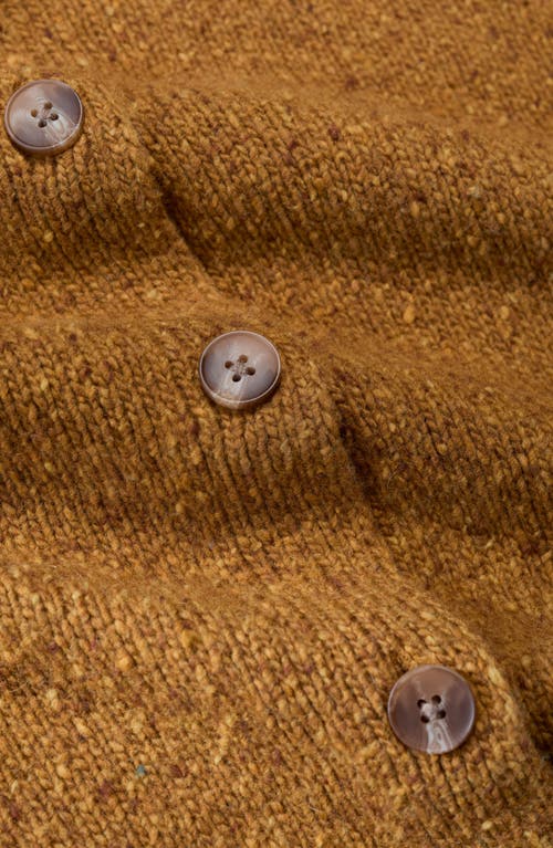 Seasalt Cornwall Dawson Pick Merino Wool Blend Cardigan In Brown