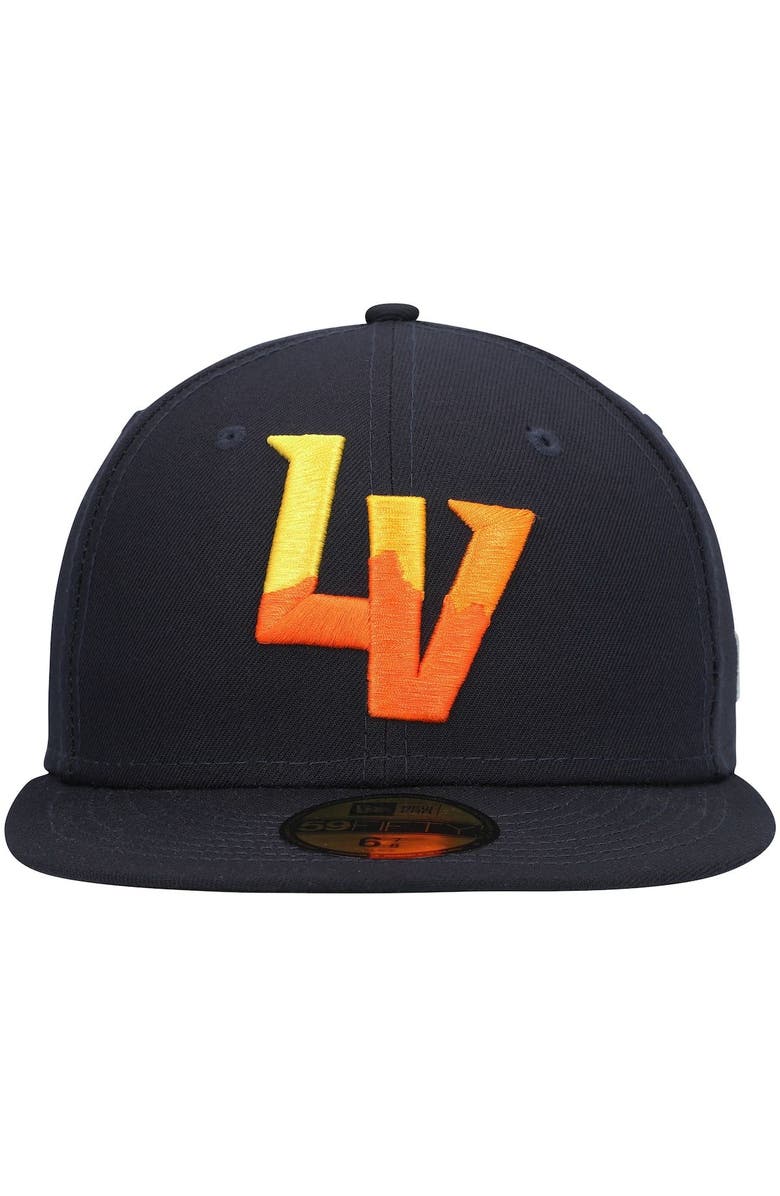 New Era Men's New Era Navy Las Vegas Aviators Authentic Collection Team Alternate 59FIFTY Fitted Hat, Alternate, color, Navy