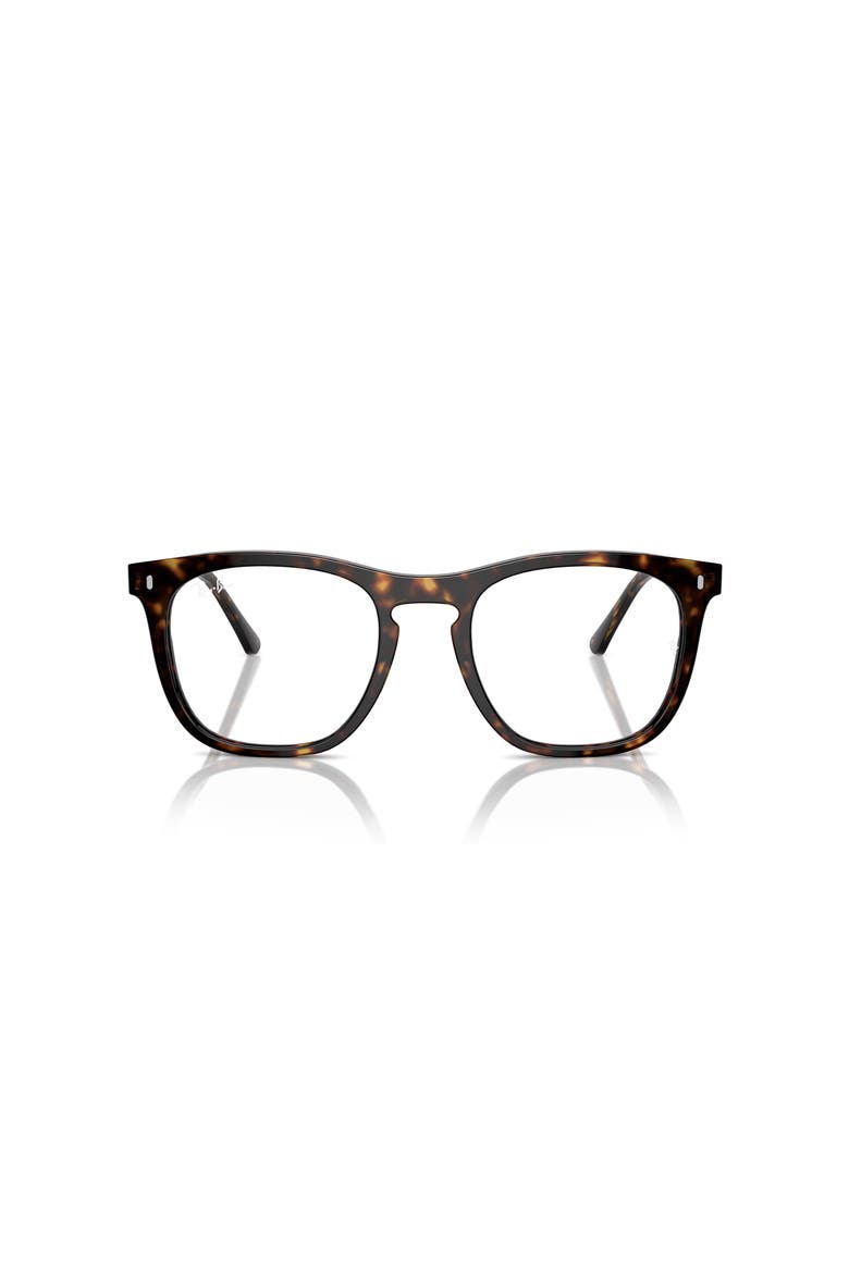 53mm Square optical glasses, Alternate, color, Tortoise