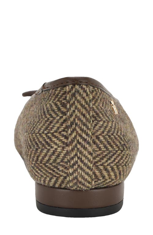 Tommy Hilfiger Kimio Pointed Toe Flat In Multi