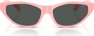 Versace 55mm Cat Eye Sunglasses