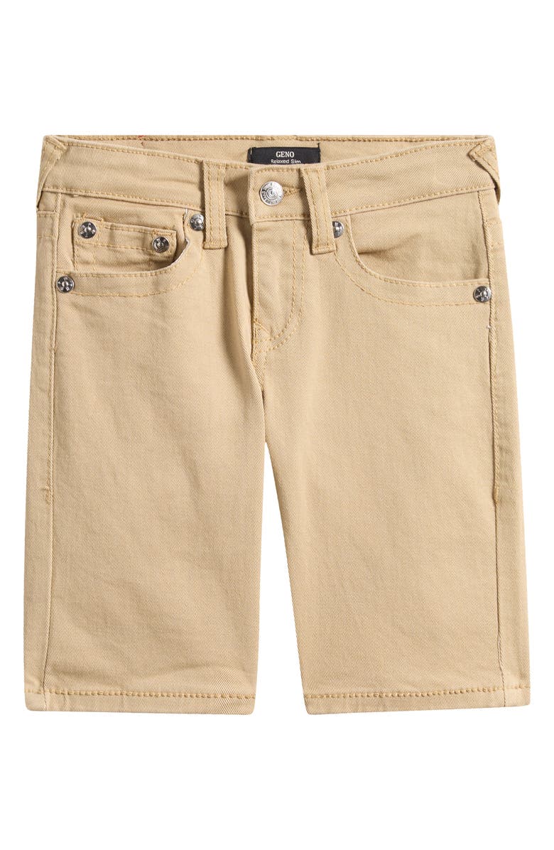 True Religion Kids' Multi Horseshoe Twill Shorts, Main, color,