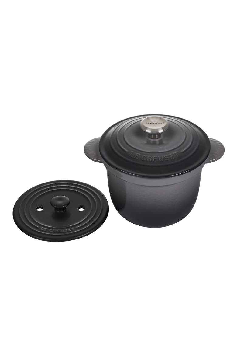 2.25-Quart Cast Iron Rice Pot, Alternate, color, OYSTER