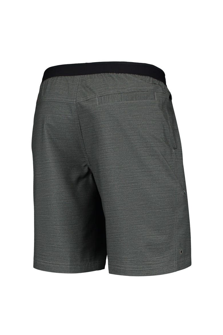 Men's Columbia Gray Nebraska Huskers Twisted Creek Omni-Shield Shorts, Alternate, color, Gray