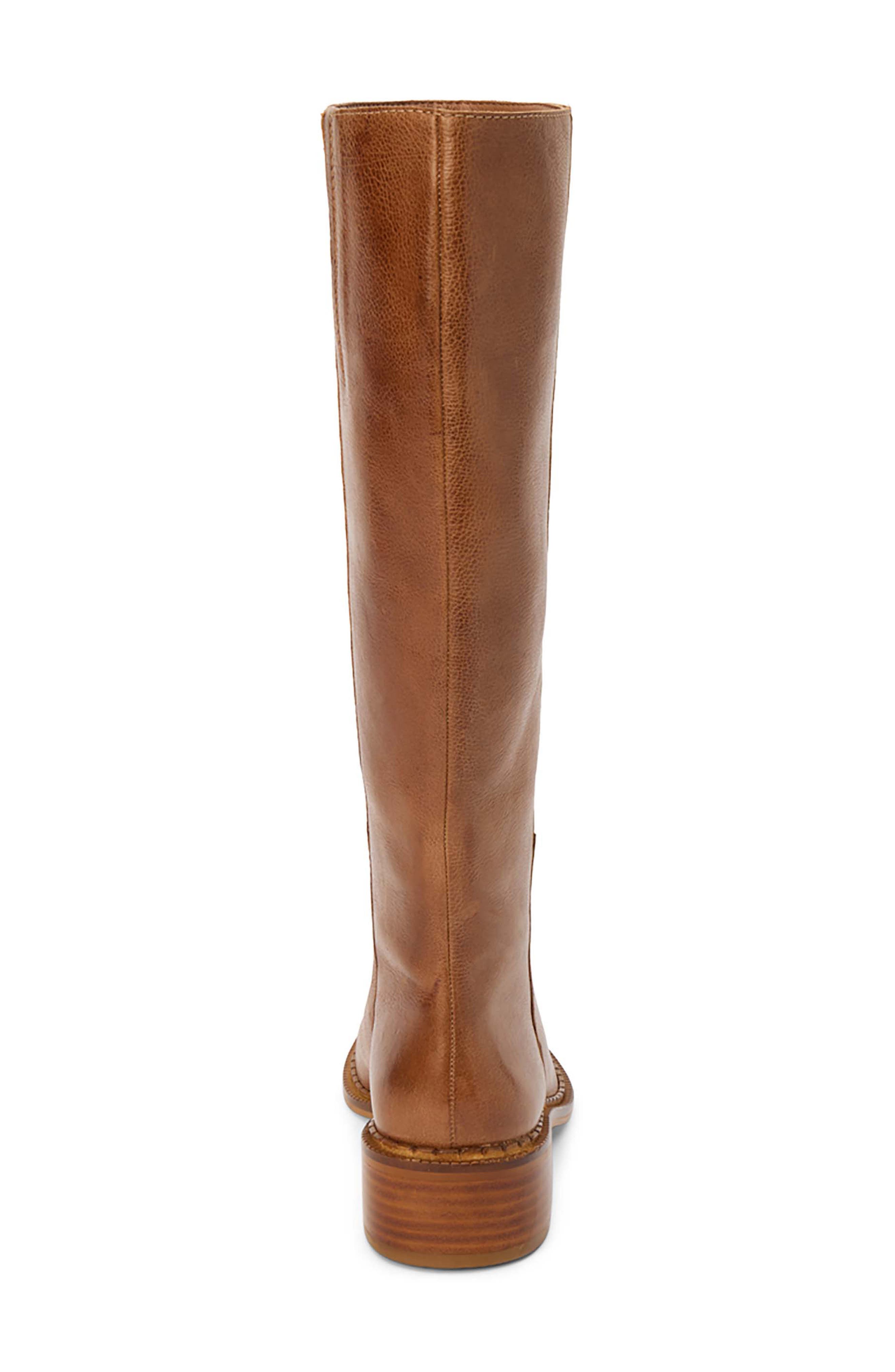 Franklin Knee High Boot, Alternate, color, CARAMEL