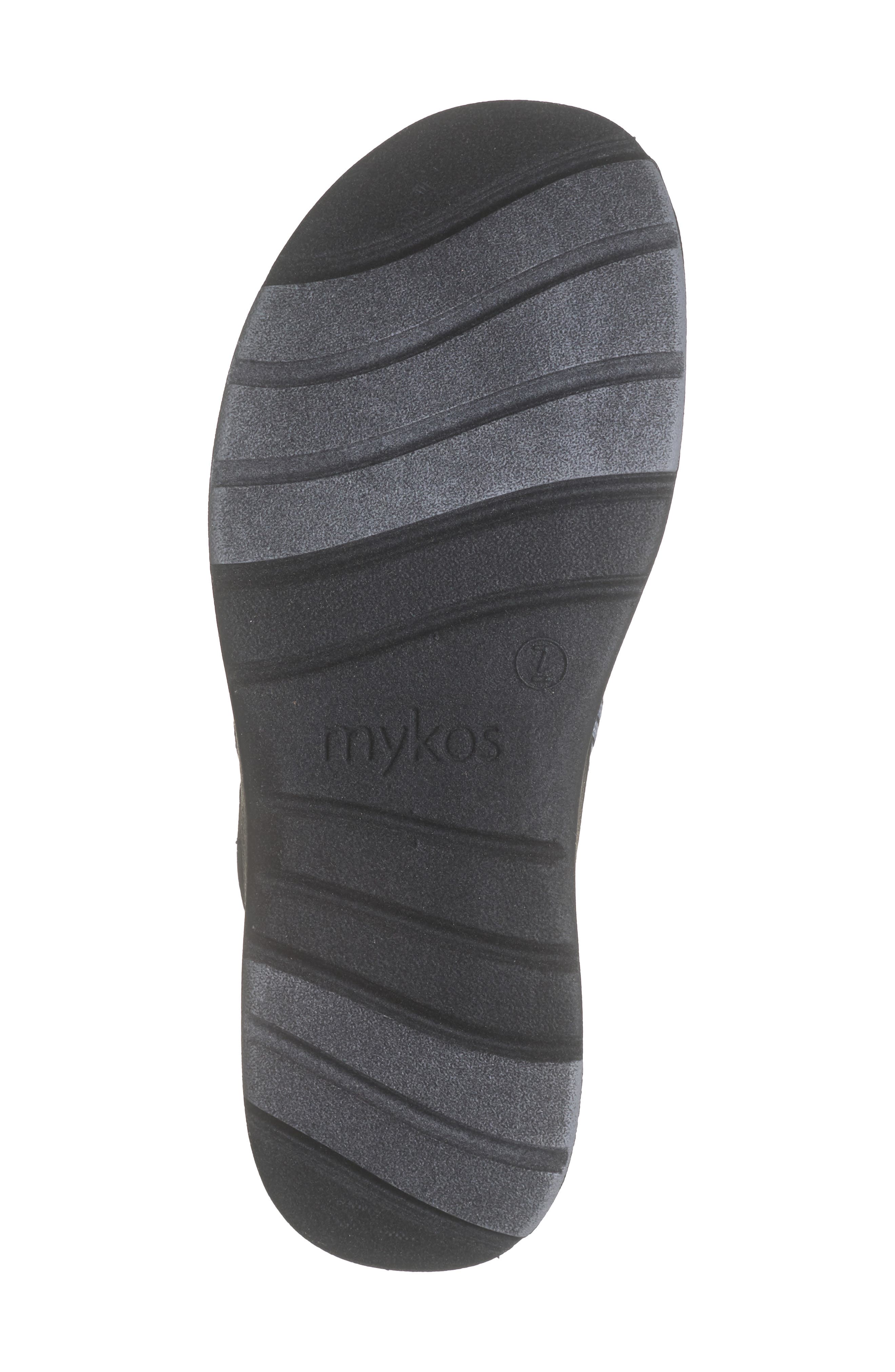 Mykos Nami Platform Flip Flop, Alternate, color, Black