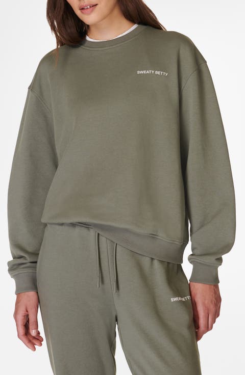 Strength in Cotton Blend Sweatshirt