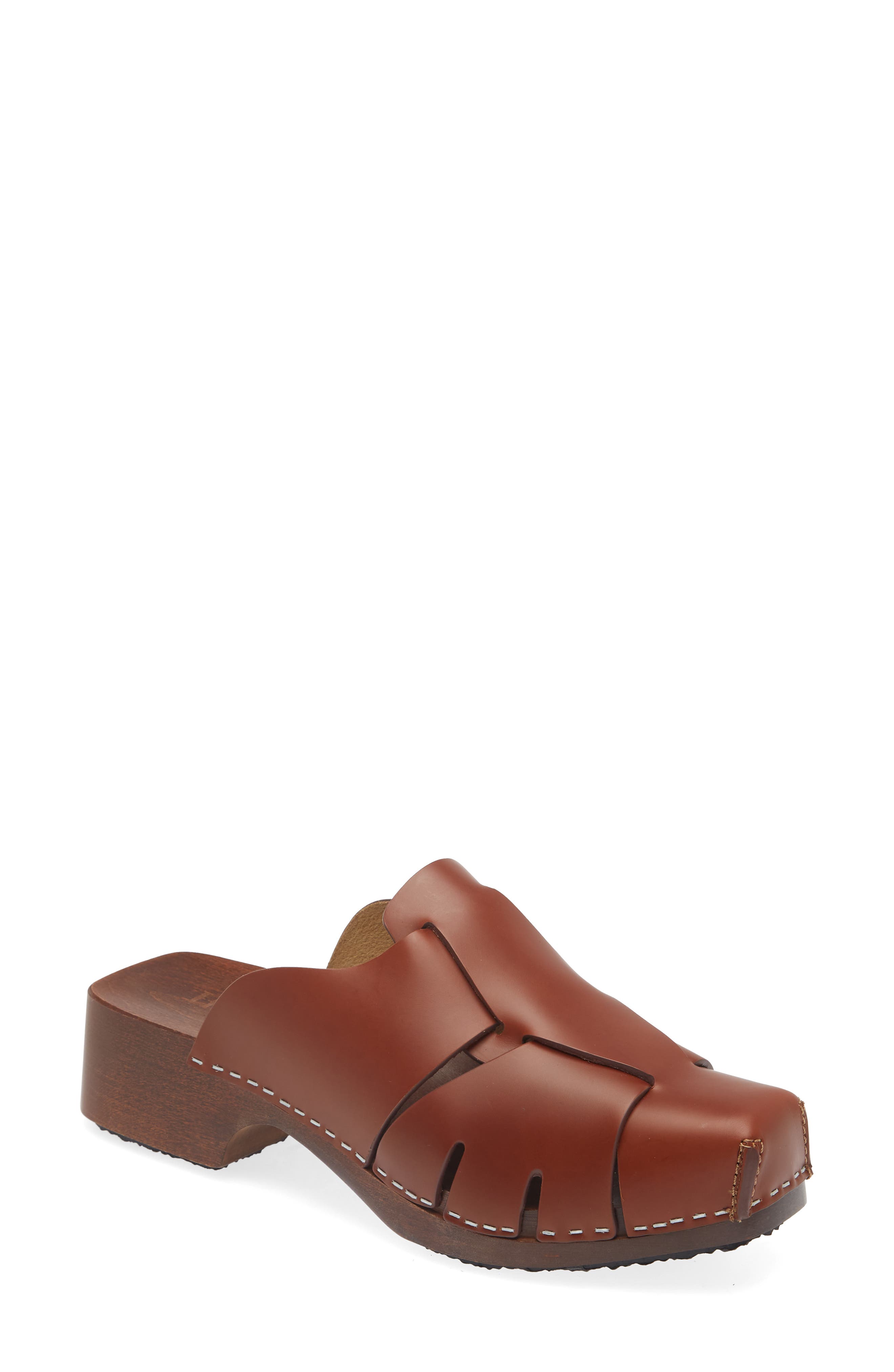 Licia Fisherman Clog, Main, color, TAN