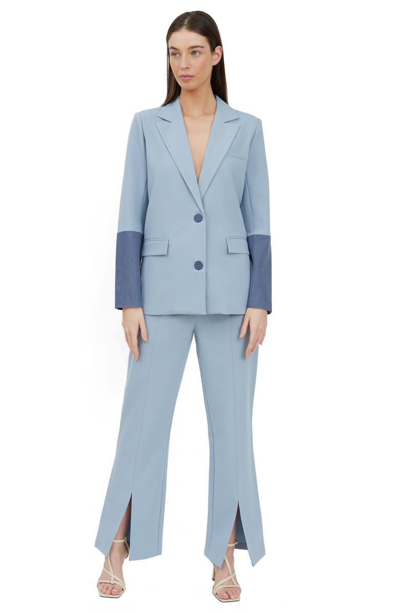 4th & Reckless Violet Oversize Blazer, Alternate, color, 