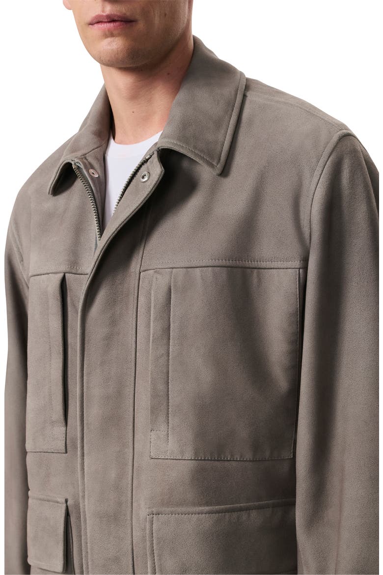 Pace Suede Chore Jacket, Alternate, color, DESERT