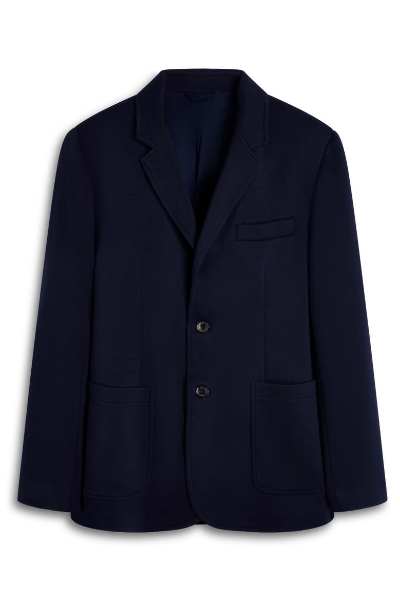 Soft Touch Black Knit Blazer, Alternate, color, NAVY