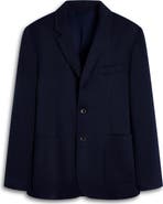 Bugatchi Soft Touch Black Knit Blazer