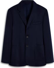 Bugatchi Soft Touch Black Knit Blazer