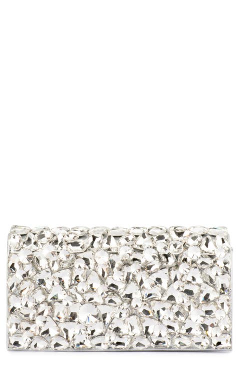 Renata Crystal Encrusted Clutch