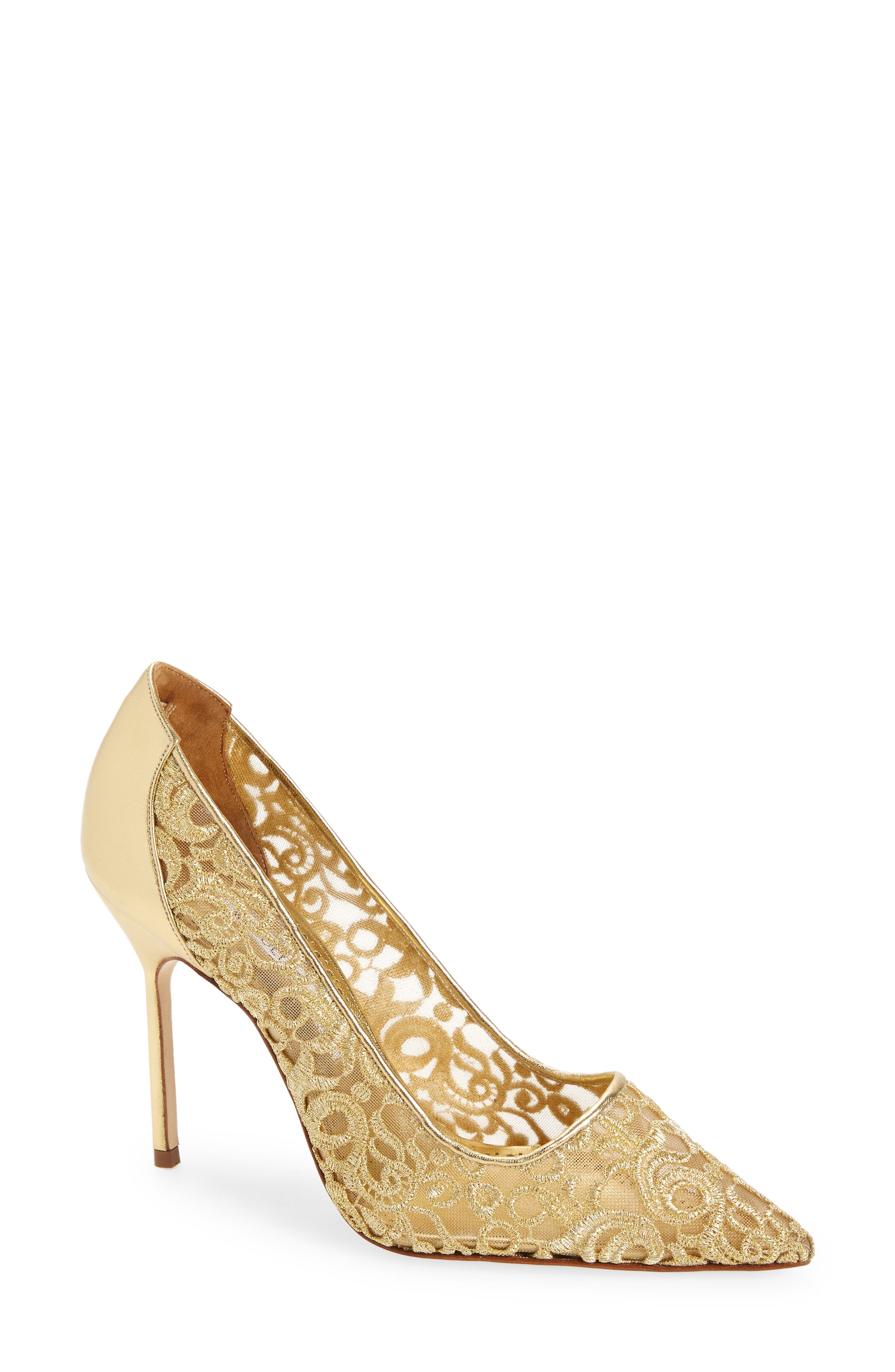 Manolo Blahnik BB Pointed Toe Pump, Main, color, 