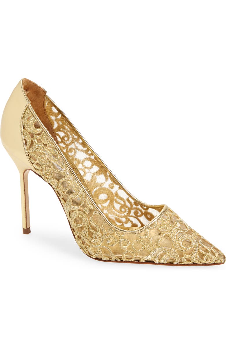 Manolo Blahnik BB Pointed Toe Pump, Main, color,