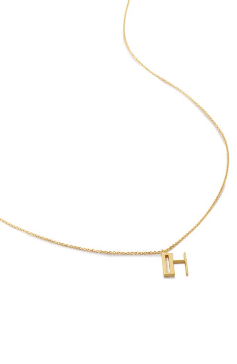 Initial Pendant Necklace