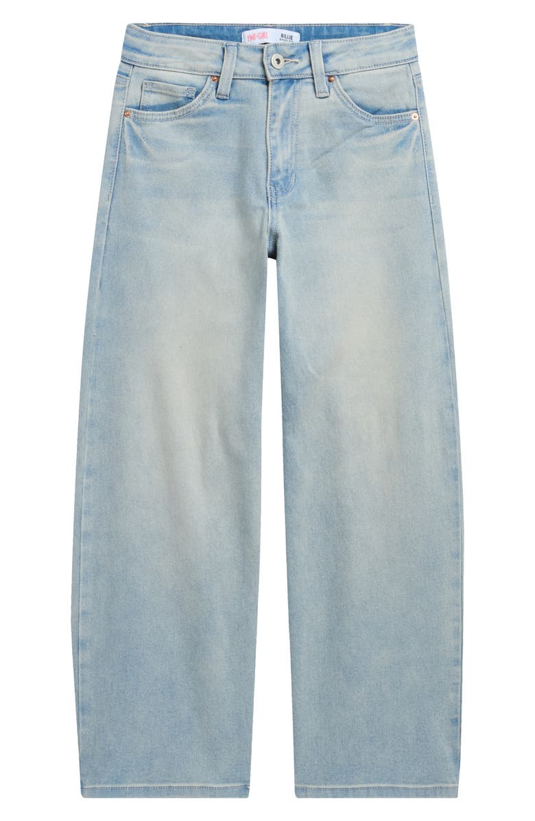 YMI Kids' Billie Baggy Jeans, Main, color, Vanilla Tinted Light