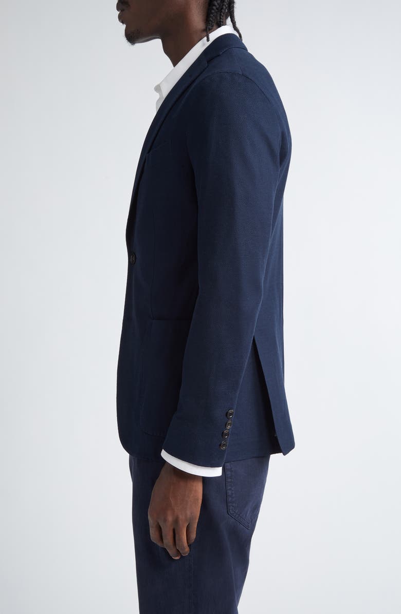 Boglioli K-Jacket Cotton Sport Coat, Alternate, color, Navy