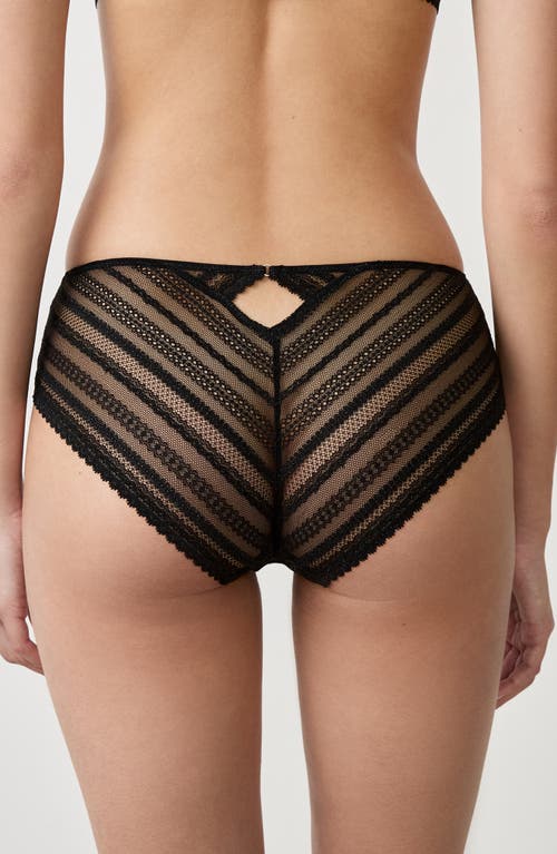 Etam Aura Lace Shorty Panties In Black