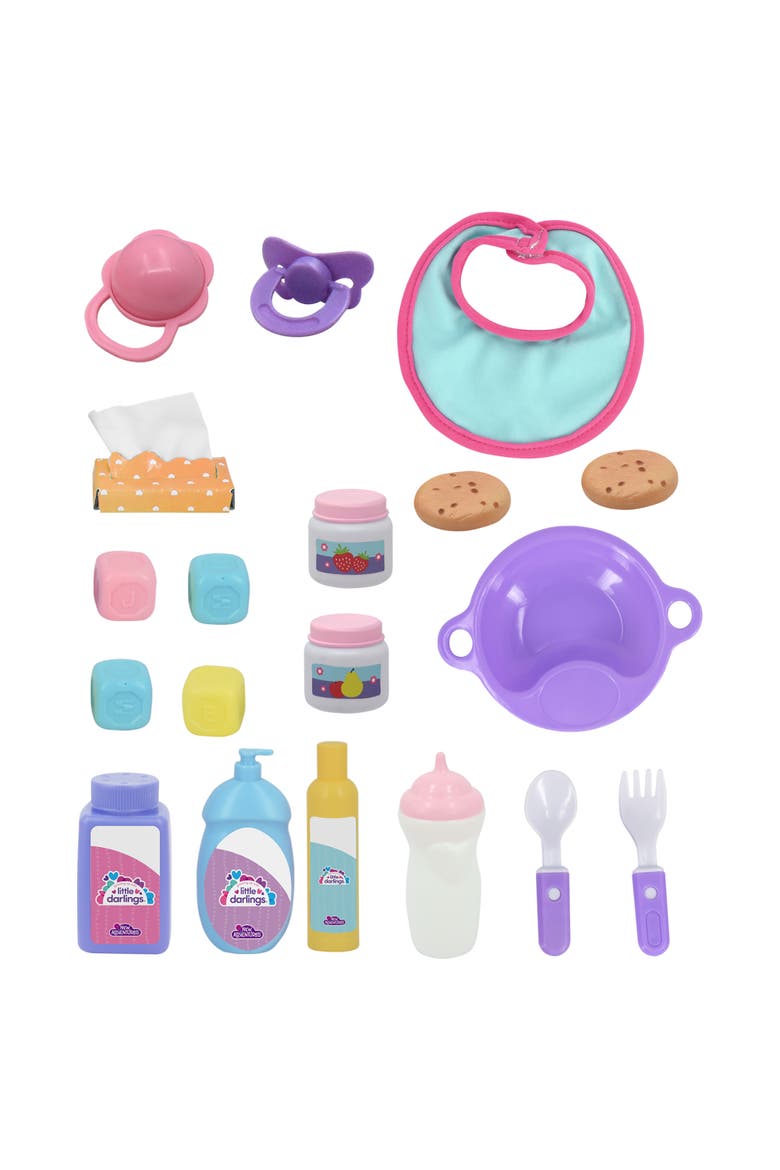 Bouncing Baby Playset 12" Doll, 10 Pc, 2+, Alternate, color, Multicolored