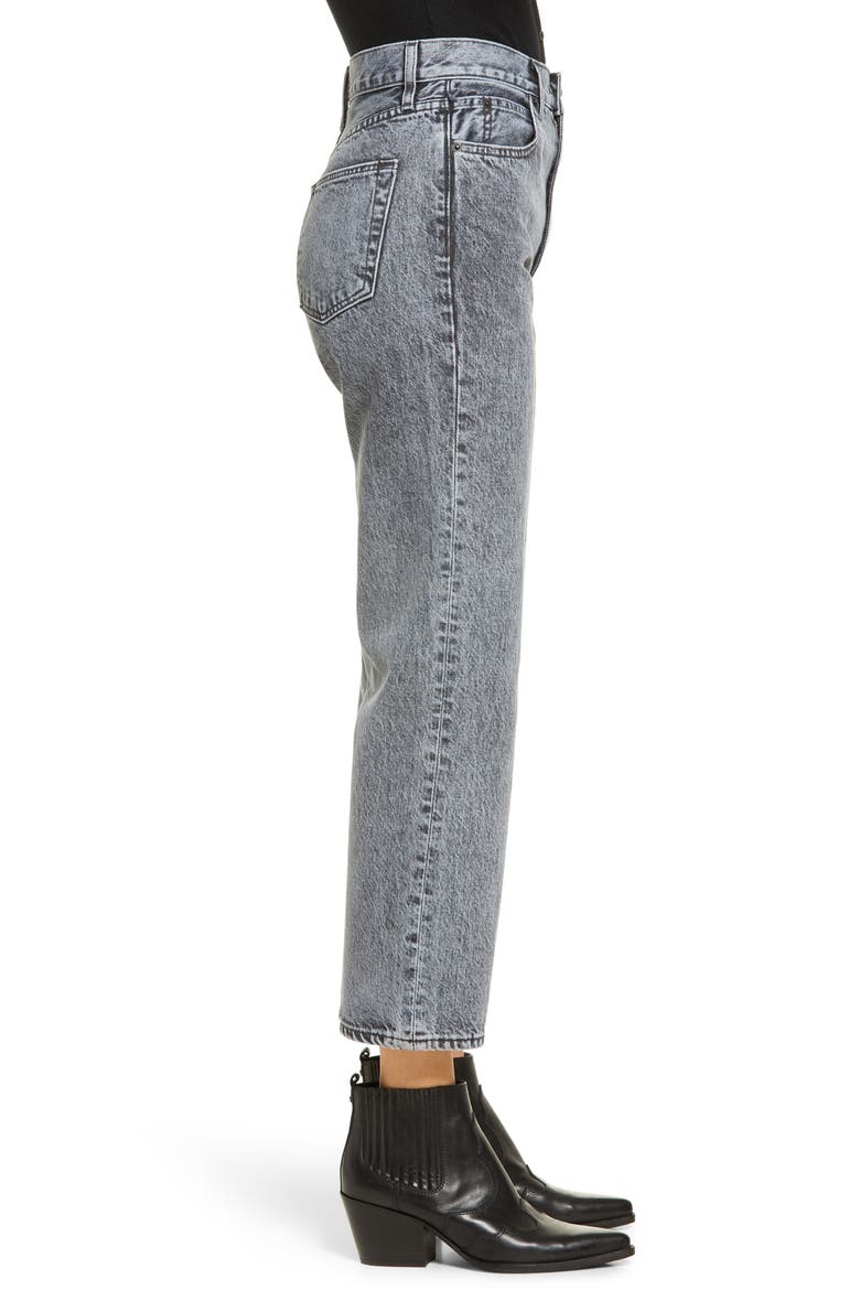 London High Waist Crop Straight Leg Jeans, Alternate, color, TENNESSEE MOON