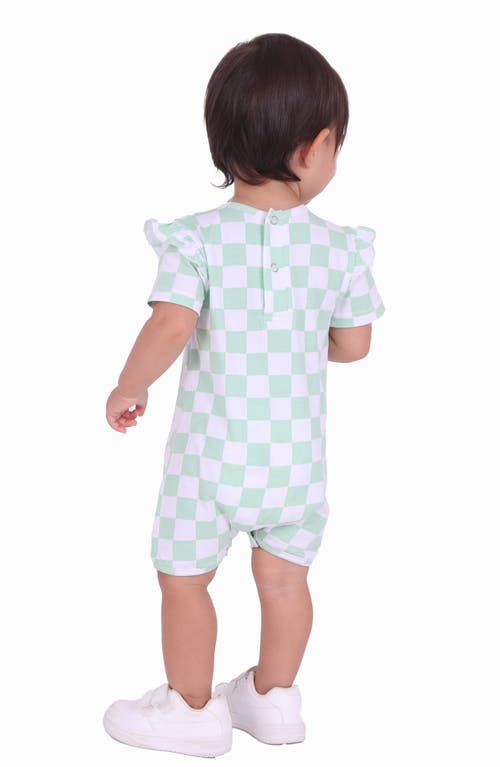 Dot Australia Check Frill Romper