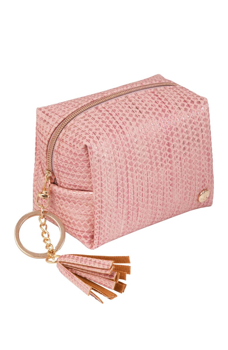 Stephanie Johnson Aruba Zoe Keychain Pouch - Pink, Alternate, color, 