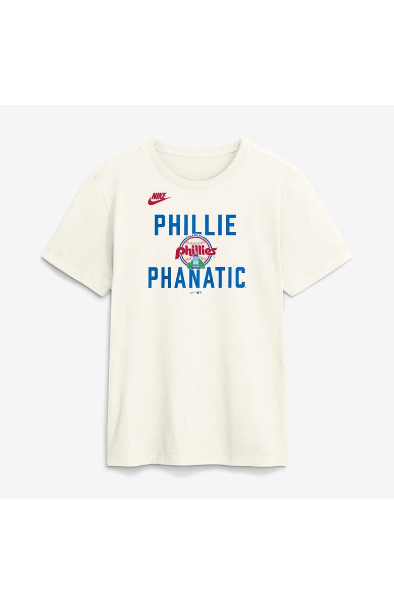 Nike Men's Nike Cream Philadelphia Phillies Cooperstown Collection ‘70s Inspired T-Shirt, Alternate, color, Cream