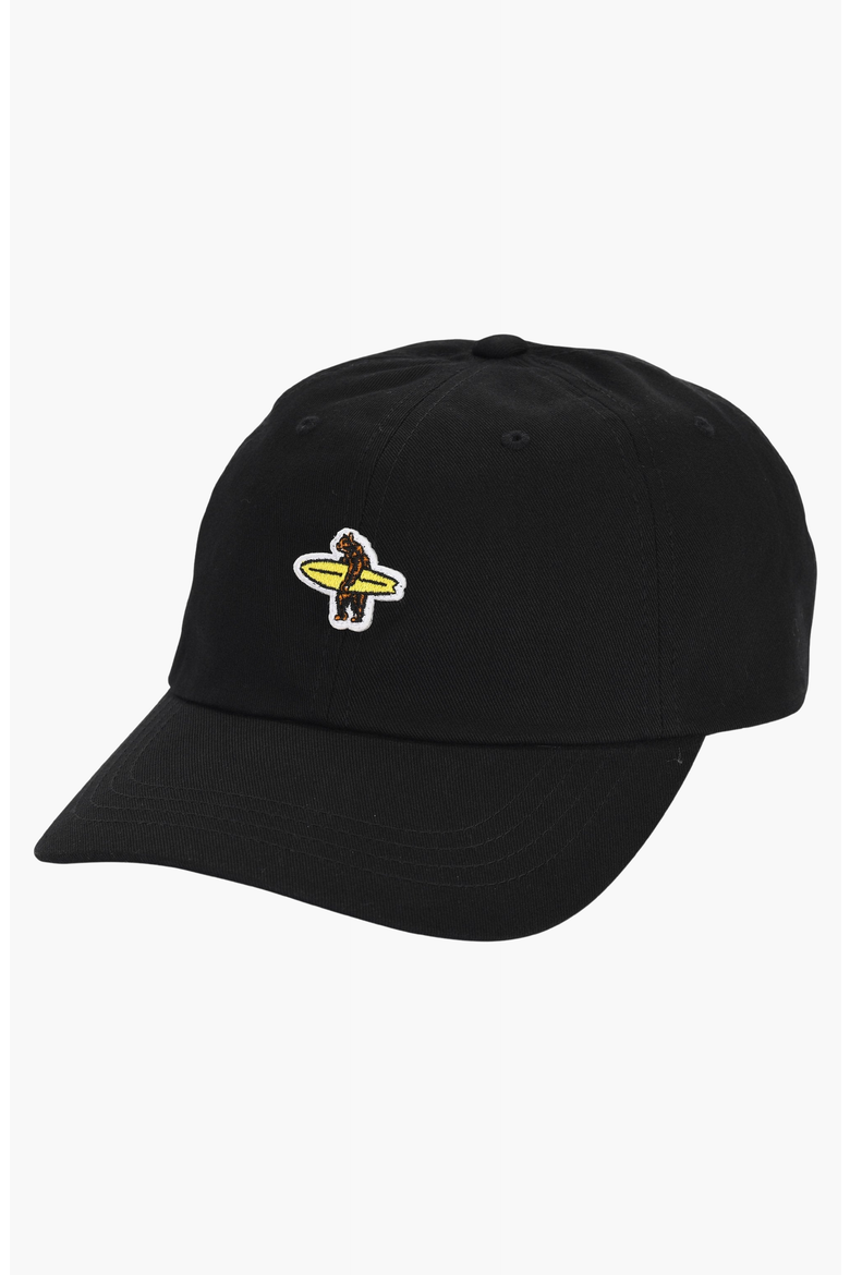 Dad Hat Baseball Cap, Main, color, Black