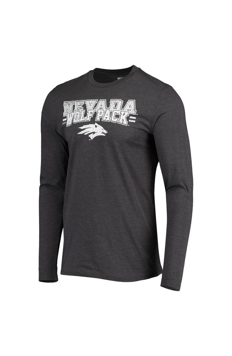 CONCEPTS SPORT Men's Concepts Sport Navy/Heathered Charcoal Nevada Wolf Pack Meter Long Sleeve T-Shirt & Pants Sleep Set, Alternate, color, Navy