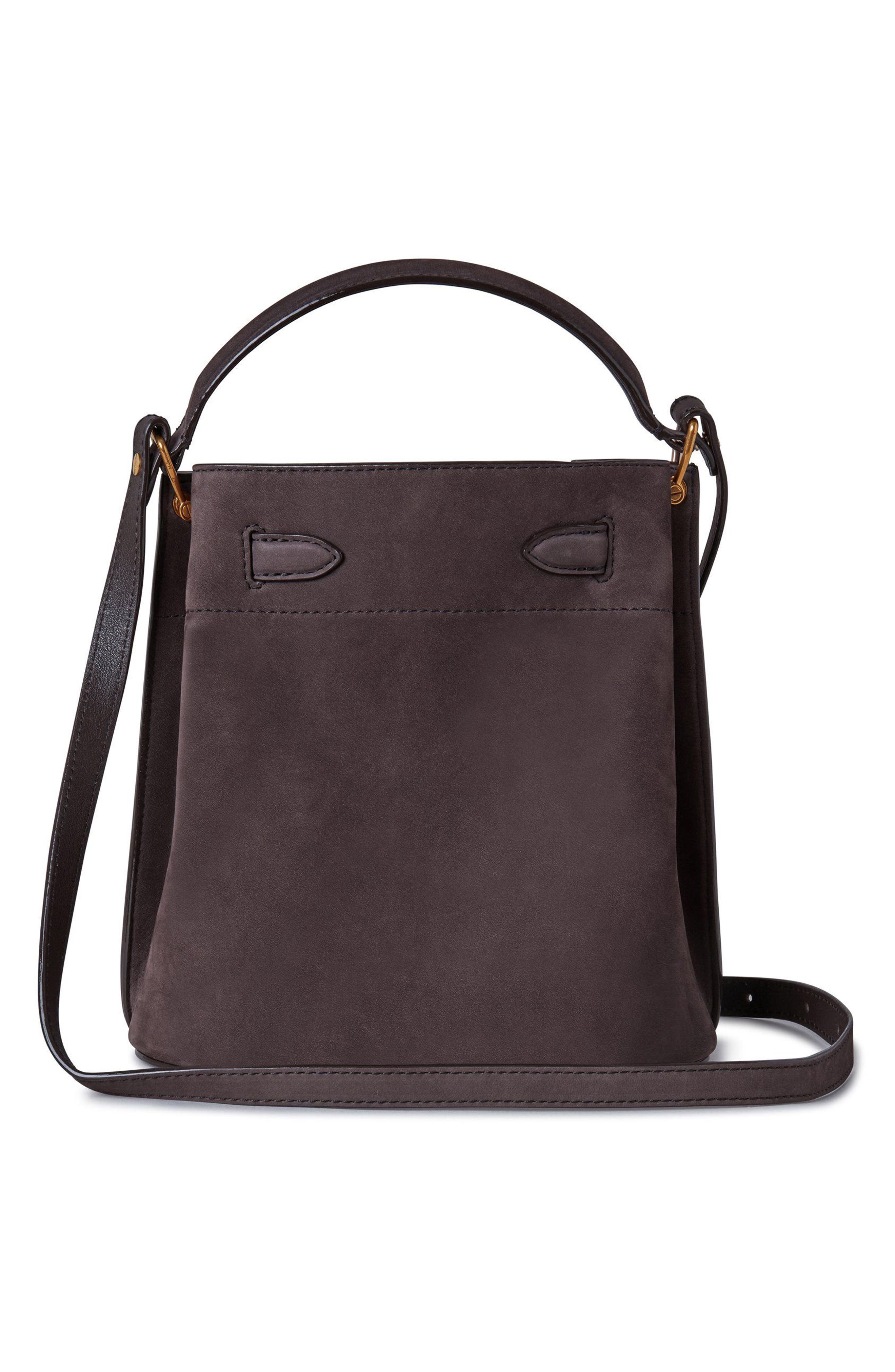 Mulberry Islington Nubuck Leather Bucket Bag, Alternate, color, 