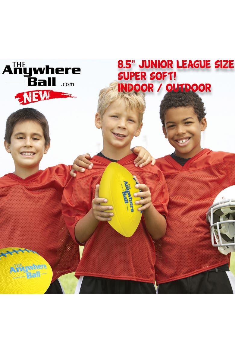 The Anywhere Ball  Foam Football, Alternate, color, Multicolored