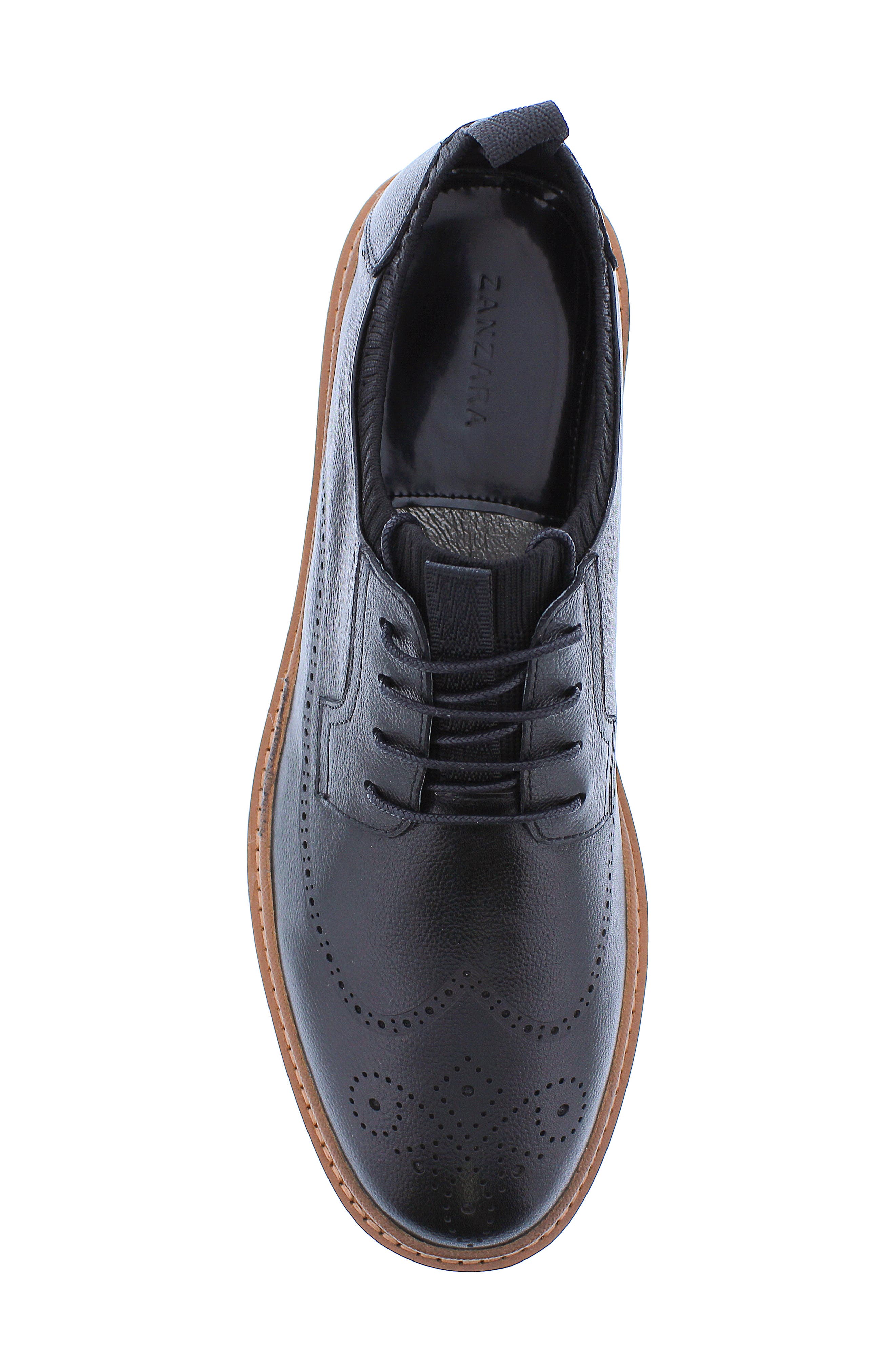 Zanzara Zeno Wingtip Derby, Alternate, color, 