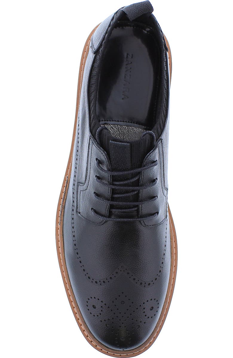 Zanzara Zeno Wingtip Derby, Alternate, color,