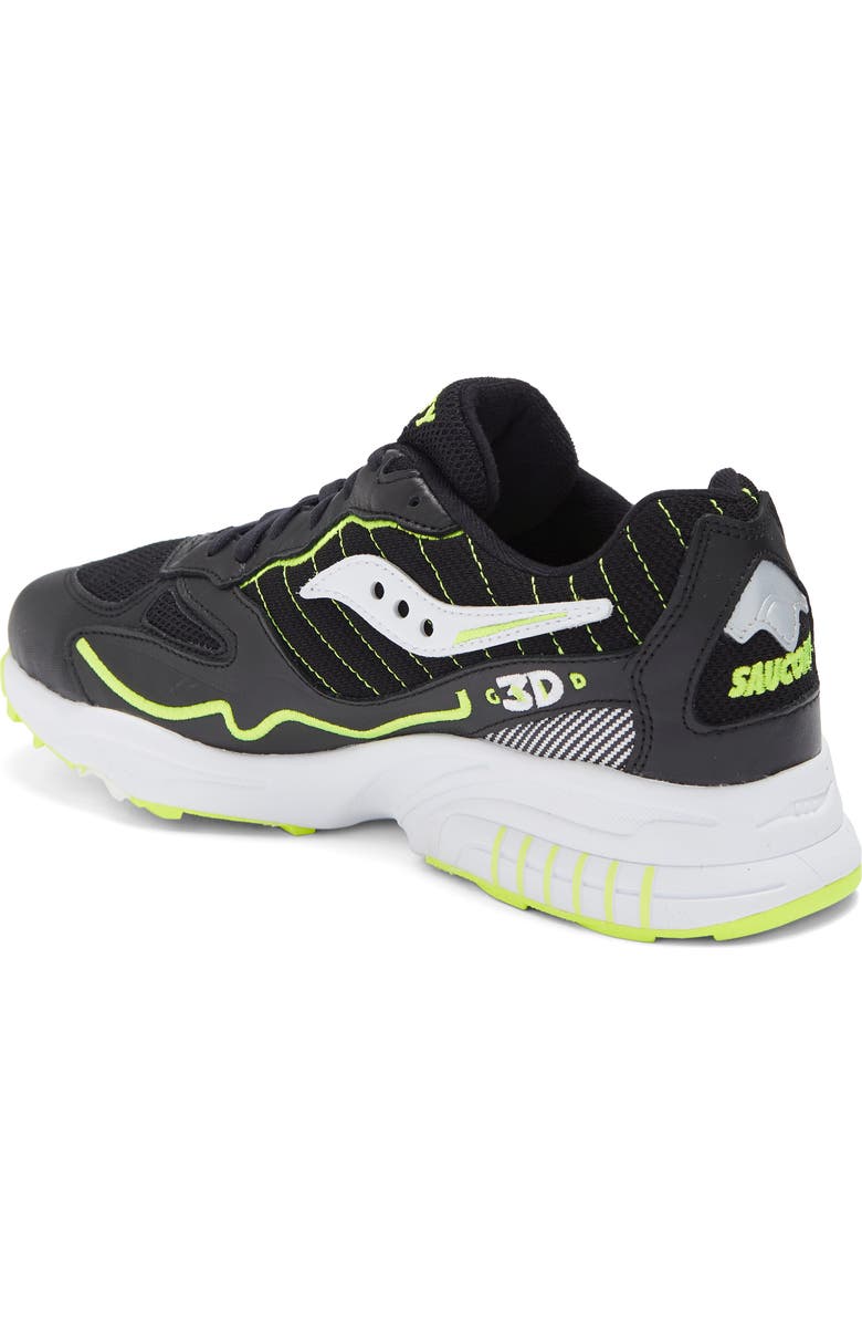 Saucony Gender Inclusive 3D Grid Hurricane Sneaker, Alternate, color,