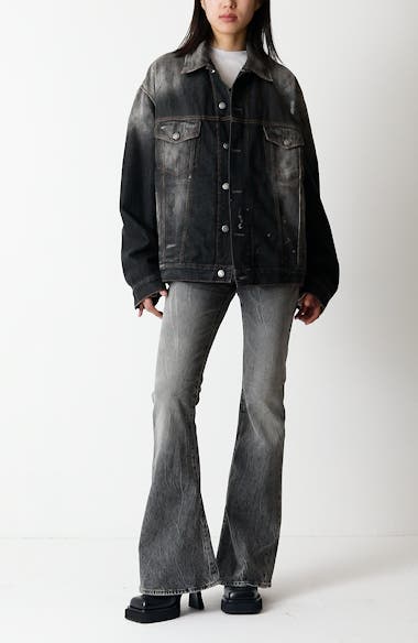 Acne Studios 2025 Gothik High Waist Fitted Bootcut Jeans | Nordstrom