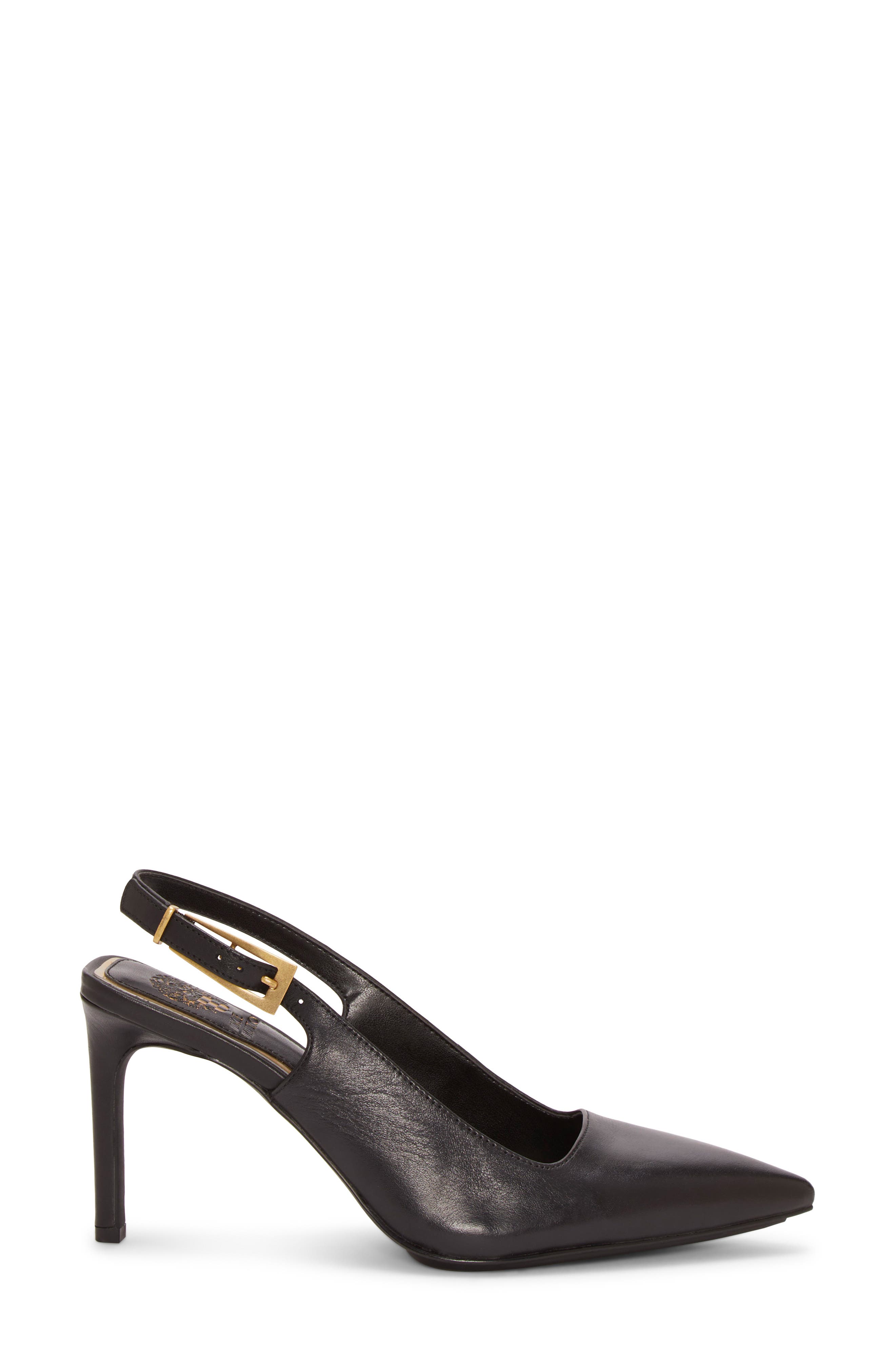 Vince Camuto Brendie Slingback Pump, Alternate, color, Black Sfcwnp