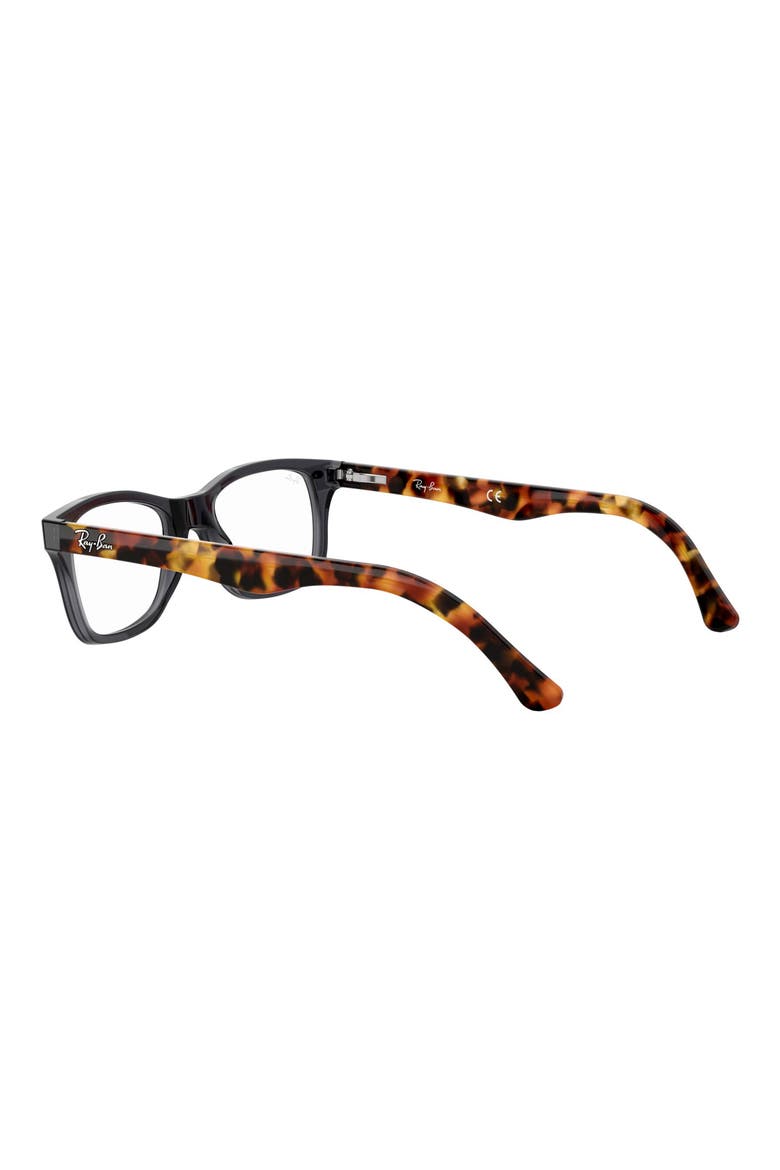 53mm Square Optical Glasses, Alternate, color, OPAL GREY